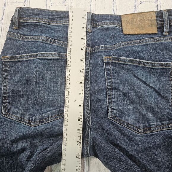 The Stronghold MENS SZ 30X32 Selvedge Jeans Denim Relaxed Tapered Button Fly Fit - Picture 7 of 16